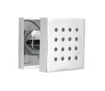 DEANTE Square Shower Head 200x200 mm Stainless Steel Chrome