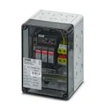 PHOENIX CONTACT vir&scaron;įtampių ribotuvo dėžė 1 MPPT, Type 1/Type 2, 1000 V DC, IP65