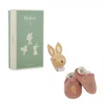 Kaloo 2-in-1 Dovanų rinkinys Triu&scaron;is (Bar&scaron;kutis + Batukai) Petites Chansons kolekcija