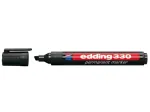 EDDING OFC-ED330BK Permanent Marker Black 1-5 mm Chisel Tip 1 Piece