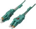 SYNERGY21 S215547 10m LC-LC Duplex OM3 Uniboot Rotatable Push/Pull 2mm LSZH Aqua &scaron;viesolaidinis &scaron;uolis