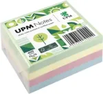 UPM Notes Sticky Notes 400 Sheets Pastel Mix Green Blue Pink Yellow