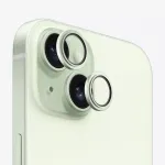 Evelatus Apple iPhone 15 Camera Lens Protector Armor Green