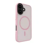 Evelatus Apple iPhone 16 Hybrid Case With MagSafe PC+TPU Pink