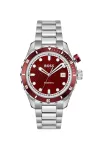BOSS Vyri&scaron;kas Laikrodis 1514179 42mm Nerūdijantis Plienas Mėlynas Ciferblatas Chronografas