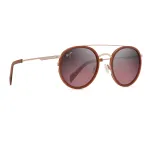 MAUI JIM RS534-16R Unisex Akiniai, Matinis Juodas Rėmelis, Neutraliai Pilki Lę&scaron;iai, 54/18/140 mm