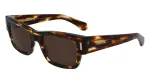 FERRAGAMO SF2011S-216 vyri&scaron;ki akiniai nuo saulės Dark Havana Brown Gradient 53mm