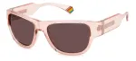 Polaroid PLD6197S akiniai nuo saulės, unisex, Havana rėmelis, žali poliarizuoti lę&scaron;iai, 55 mm