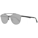 WEB EYEWEAR WE0189-5909V Unisex kvadratiniai akiniai nuo saulės, Havana acetato rėmelis, rudi polikarbonato lę&scaron;iai, 59 mm