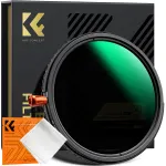 K&F Concept 67mm 3-in-1 Hybrid Filter Fader ND2-32 + CPL + Black Diffusion 1/4