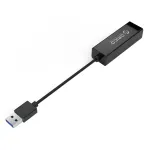 ORICO UTJ-U3 USB 3.0 Gigabit Ethernet tinklo adapteris, juodas