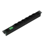 APC Easy Rack PDU Basic &ndash; 1U stovo maitinimo skirstytuvas, 12x IEC C13, 16A, 230V