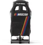 Playseat Evolution PRO NASCAR lenktynių simuliatoriaus sėdynė - sulankstoma, PU oda - Juoda