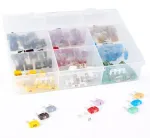 WKK Mini Blade Fuse Assortment 135 vnt. rinkinys
