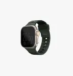 UNIQ Stride Apple Watch Strap 42/44/45/49mm FKM Rubber Moss Green