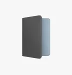 UNIQ Belmont Passport Holder su Apple Find My ir RFID blokavimu, pilkai mėlyna