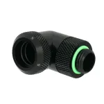Barrow Multi-Link Adapter TWT90KND-K14 b 90&deg; G1/4 AG prie 14 mm AD kietvamzdžio, sukamasis, juodas