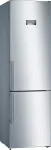 Bosch KGN397LEQ Laisvai pastatomas &scaron;aldytuvas-&scaron;aldiklis su NoFrost, VitaFresh, 363 L, Inox-look, energijos klasė E