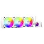 SilverStone SST-PF360W-ARGB-V2 Permafrost PF360-ARGB V2 AIO skystasis au&scaron;intuvas, 360 mm, su RGB valdikliu, baltas