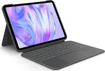 Klaviatūros dėklas Logitech Combo Touch QWERTZ voki&scaron;kas Smart Connector Graphite, skirtas iPad Pro 11 inch (M4)