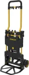 Stanley sulankstomas transportinis vežimėlis iki 70/137 kg geltonas, juodas