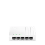 Tinklo jungiklis Cudy GS105U &mdash; nevaldomas 5 prievadų Gigabit Ethernet (10/100/1000), baltas, 5 V