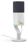 Krux Qube XLR/USB kondensatorinis mikrofonas baltas