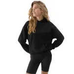 Moteri&scaron;kas sportinis megztinis 4F F1057 Deep Black M