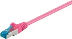 DSIT CAT 6a LSOH S/FTP tinklo laidų sujungimo laidas, 3 m, rožinis (DC-6A9-030)