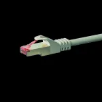 DSIT CAT 6 tinklo kabelis LSOH - S/FTP - 0,50 m, pilkas (DC-S61-005)