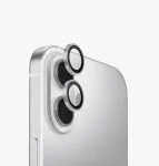 UNIQ Optix Aliuminio fotoaparato objektyvo apsauga, skirta iPhone 17, su aplikatoriumi - sidabrinė