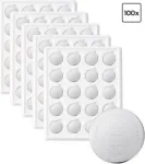 VOLTCRAFT LIR2032 įkraunama ličio jonų monetos elemento baterija 45 mAh 3,6 V, 100 vienetų paketas VC-18689115