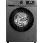 BOMANN WA 7185 priekinio užkrovimo skalbyklė, 8 kg, 1400 aps./min., titano/juoda