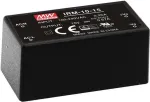MEAN WELL IRM-10-24 - 10 W - 85 - 264 V - ITE EN/UL/IEC 60950 - juodas - 25,4 mm - 45,7 mm