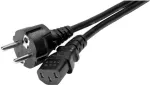 EXERTIS CONNECT maitinimo laidas, IEC C13, juodas, 3,0 m EXC580419