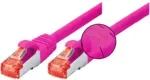 Tecline 5 m Cat6 S/FTP tinklo kabelis, RJ-45 male to male, magenta, 71505P