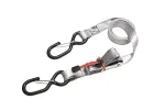 Master Lock krovinio tvirtinimo diržai su reketu ir S formos kabliukais, 1,8 m x 25 mm, 4 vnt. (3062EURDAT)