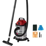 Einhell &scaron;lapių ir sausų dulkių siurblys TC-VC 2045 S (2347410)