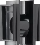 Gira System 55 jungties adapteris, juodas 0013055