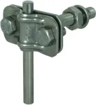 DEHN 478129 NIRO V4A M10 universali jungiamoji spaustukas apvaliems 8&ndash;10 mm ir plok&scaron;tiems 30 mm laidininkams