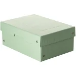 FALKEN PURE dokumentų laikymo dėžė 1250 lapų, pastelinė žalia, 18 x 25 x 10 cm, 22001920000F