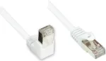 GoodConnections Cat. 5e F/UTP tinklo kabelis, 3m, baltas, kampuotas į tiesų RJ45 805W-030EWI