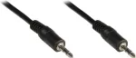 GoodConnections 3.5mm stereo jack kabelis 2,5m, vyri&scaron;kas-vyri&scaron;kas, juodas 1970-02