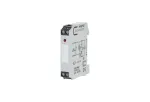 METZ CONNECT KRA-M4/1 sąsajos relės modulis, 1 perjungiamasis kontaktas, 24 V AC ritė, baltas 11061313