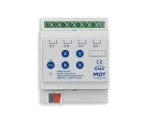 MDT AMS-0416.03 KNX 4 kanalų perjungimo aktorius, 16 A, 4 TE DIN bėgiui