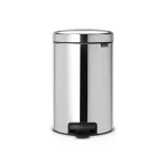Brabantia NewIcon 12L pedalų &scaron;iuk&scaron;liadėžė, Brilliant Steel