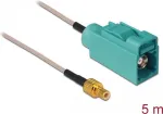 Delock antenos kabelis SMB female į FAKRA Z female RG-316 5 m juodas 88671