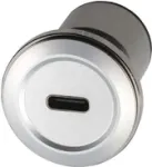 EXSYS EX-49194 metalinis montavimo adapteris, USB-C lizdas &ndash; USB-A lizdas