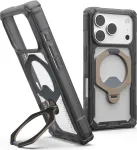 UAG Urban Armor Gear Plasma XTE 360 MagSafe dėklas su atrama Apple iPhone 18 Pro/17 Pro - Ash (permatomas pilkas) 114573113136