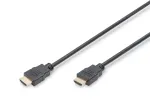 Assmann HDMI High Speed jungiamasis kabelis, tipas A M/M, 5,0 m, su Ethernet, buvęs HDMI 1.4, UL, juodas, auksinis (AK-330114-050-S)